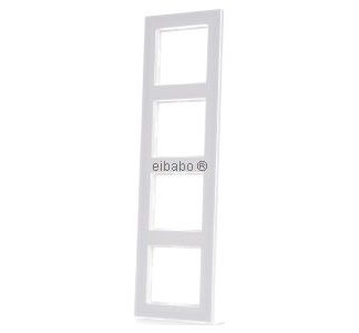 Рама 4x альпийский белый горизонтальный/вертикальный - Рама 4x белый AC 584 WW
