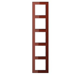 Рамка для стекла 5x rt горизонтальная/вертикальная - 5-кратная красная рамка AC 585 GL RT