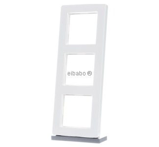 Тройная рамка, горизонтальная/вертикальная - 3-кратная белая рамка AF 583 BF WW