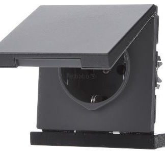 Розетка Schuko 16A 250V с откидной крышкой - электрическая розетка AL 1520 KL AN