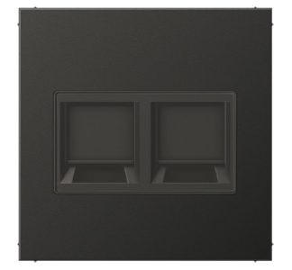 Крышка 2 шт. для усилителя MJ WE, радиальная - модульная пластина разъема AL1969-2WEAN