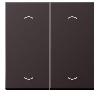 Накладка для кнопок-стрелок - Алюминиевая крышка для жалюзи AL 102 P D