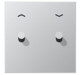 Крышка с конусным переключателем, односторонняя, алюминиевая - Крышка для переключателя/кнопки AL 1...