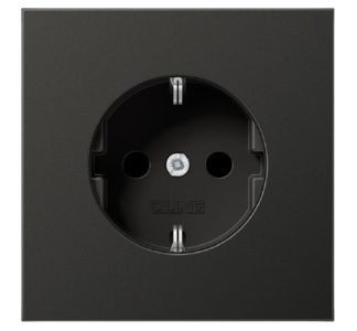 Розетка SCHUKO 16A 250V, антрацитовая - Розетка (AL 1521 AN)