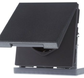 Розетка SCHUKO 16A 250V, антрацитовая - Розетка (AL 1521 KL AN)