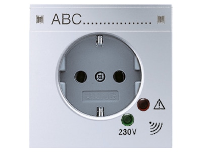 Розетка SCHUKO 16A 250V из алюминия - Розетка (гнездо) AL 2521 NAUF