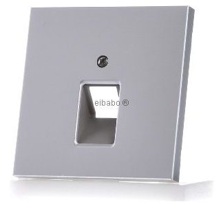 Алюминиевая крышка розетки IAE/ZEA - пластина ZEA/IAE (ISDN) AL 2969-1 UA