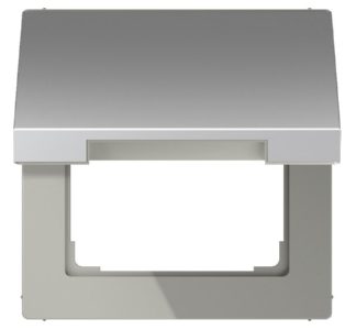 Алюминиевая откидная крышка с возвратной пружиной - Алюминиевая рама с одним рычагом AL 2990 KL