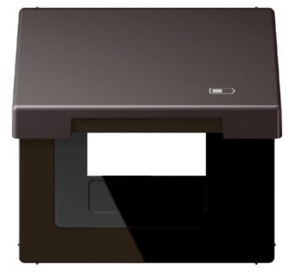 USB-зарядное устройство с откидной крышкой Icon - 1-местный каркас AL 2990 KL USB D