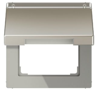 Откидная крышка с местом для письма - Цельнорамная алюминиевая рама AL 2990 NAKL D