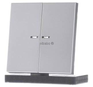 Алюминиевый направляющий элемент для кнопки включения/выключения - Крышка для выключателя/кнопки AL 2995 KO5