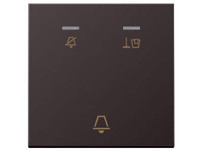 Тумблерный переключатель для наружного блока Не беспокоить + звонок AL CU KO5 M D