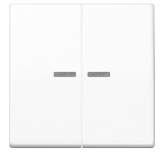 Накладка на кнопку серии KO - белая накладка на переключатель/кнопку AS102KO5WW