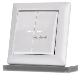 Белая оптоволоконная крышка Alpine с кнопкой - Белая накладка на переключатель/кнопку AS 59...