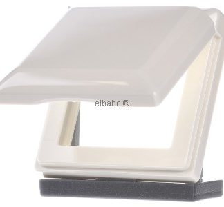 Крышка с откидной крышкой, белая, с возвратной пружиной - Однорамная, кремово-белая AS 581 BFKL