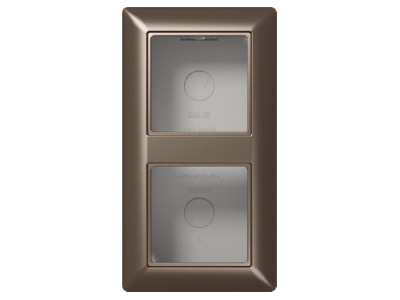 Колпачок AP, литая рамка цвета «двойной мокко» — корпус для поверхностного монтажа AS 582 A MO.