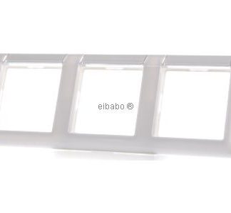 Тройная рама, альпийский белый, горизонтальная - трехсекционная рама, белый AS 5830 NA WW