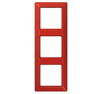 Тройная рама rt горизонтальная/вертикальная - 3-сложенная красная рама AS 583 BF RT