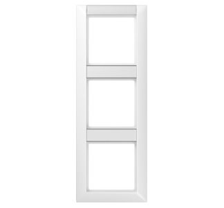 Тройная рама, альпийский белый, вертикальная - 3-складная рама, белый AS 583 NA WW