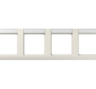 4-секционная рама горизонтально - 4-секционная рама кремово-белого цвета AS 5840 NA