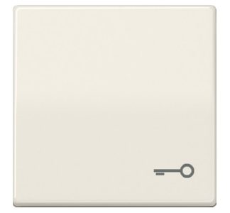 Белый символ кнопки-переключателя двери - Крышка для выключателя/кнопки AS 591 T