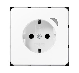 Розетка SCHUKO 16 А 250 В с защитой контактов - Розетка с защитой контактов BT CD 1521 S WW