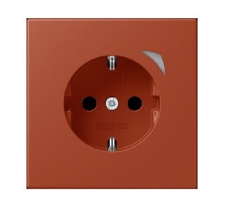 Розетка SCHUKO Locre Rouge (32110) - Защитный контакт для розетки BT LC 1521 SE232