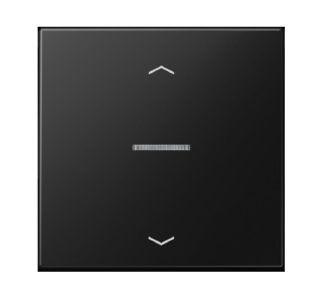 Однокнопочный интеллектуальный элемент управления JUNG HOME черного цвета BT LS 17101 P SWM