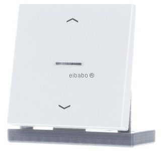 Кнопка управления JUNG HOME 1-way - интеллектуальный элемент управления белого цвета BT LS 17101 P WW