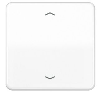 Накладка на кнопку со стрелкой для жалюзи, белая CD101PWW