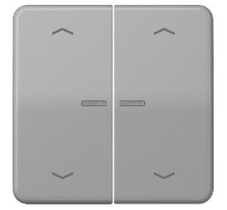 Переключатель для последовательной кнопки KO, стрелки - Накладка для жалюзи серого цвета C...