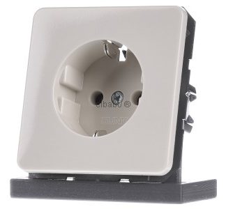 Розетка Schuko белого цвета - электрическая розетка CD 1520