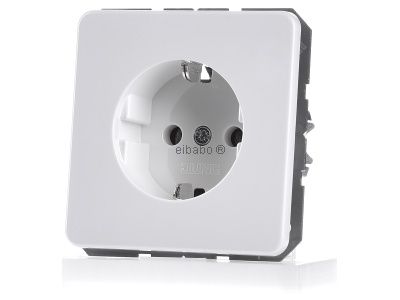 Розетка Schuko альпийского цвета - электрическая розетка CD 1520 BF WW