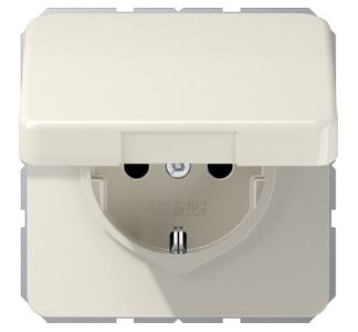 Розетка Schuko 16A 250V с откидной крышкой - Электрическая розетка CD 1520 BFKIKL