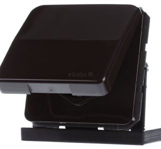 Розетка Schuko 16A 250V с откидной крышкой - электрическая розетка CD 1520 BFKIKL BR
