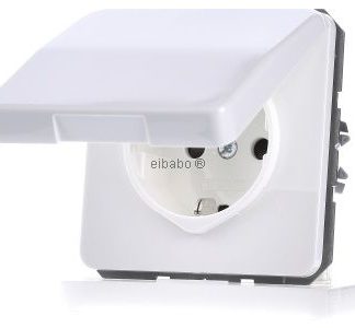 Розетка Schuko 16A 250V с откидной крышкой - электрическая розетка CD 1520 BFKIKL WW