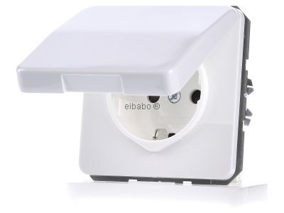 Розетка Schuko 16A 250V с откидной крышкой - электрическая розетка CD 1520 BFKIKL WW