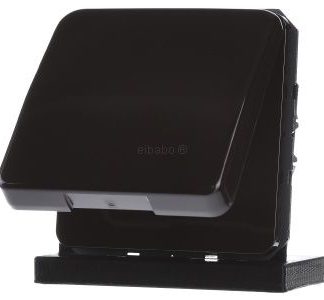 Розетка Schuko 16A 250V с откидной крышкой - электрическая розетка CD 1520 BFKL BR