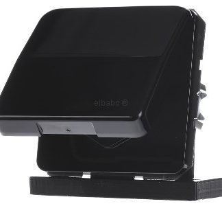 Розетка Schuko 16 А 250 В с откидной крышкой - электрическая розетка CD 1520 BFKL SW