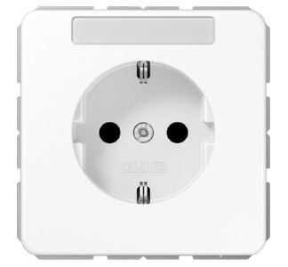 Розетка Schuko 16A 250V с защитным полем - электрическая розетка CD 1520 BFNA WW