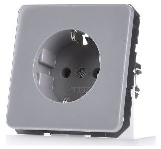 Розетка Schuko 16A 250V - электрическая розетка CD 1520 GR