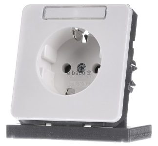 Розетка Schuko альпийского цвета - электрическая розетка CD 1520 NA WW