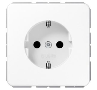 Розетка Schuko 16A 250V без клемм - электрическая розетка CD 1520 NBF WW