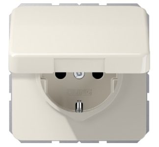 Розетка Schuko 16A 250V с откидной крышкой - электрическая розетка CD 1520 NBFKL