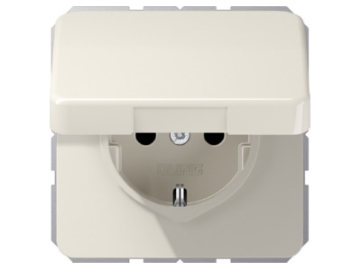 Розетка Schuko 16A 250V с откидной крышкой - электрическая розетка CD 1520 NBFKL