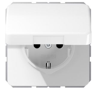 Розетка SCHUKO 16 А 250 В, альпийский белый - Розетка (CD 1521 BFKL WW)