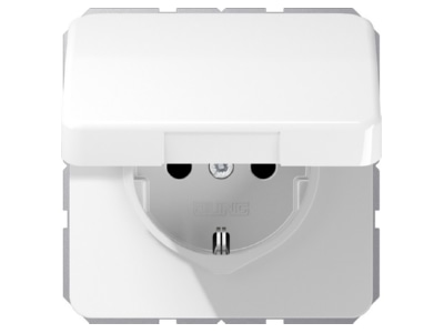Розетка SCHUKO 16 А 250 В, альпийский белый - Розетка (CD 1521 BFKL WW)