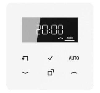 Таймер Стандартный 6-дюймовый дисплей Sens.TastReal Glass Front CD 1750 D WW