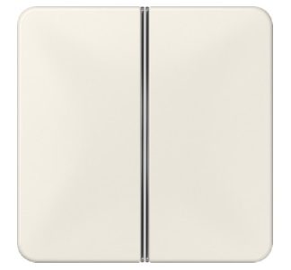 Комплект из 2 белых ключей - чехол для переключателя кремово-белый CD 402 TSA