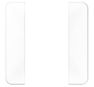 Комплект ключей, 1 шт. в сборе - Белая крышка переключателя CD 501 TSAWW